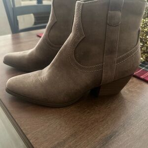 Dolce Vita Brown Ankle Booties